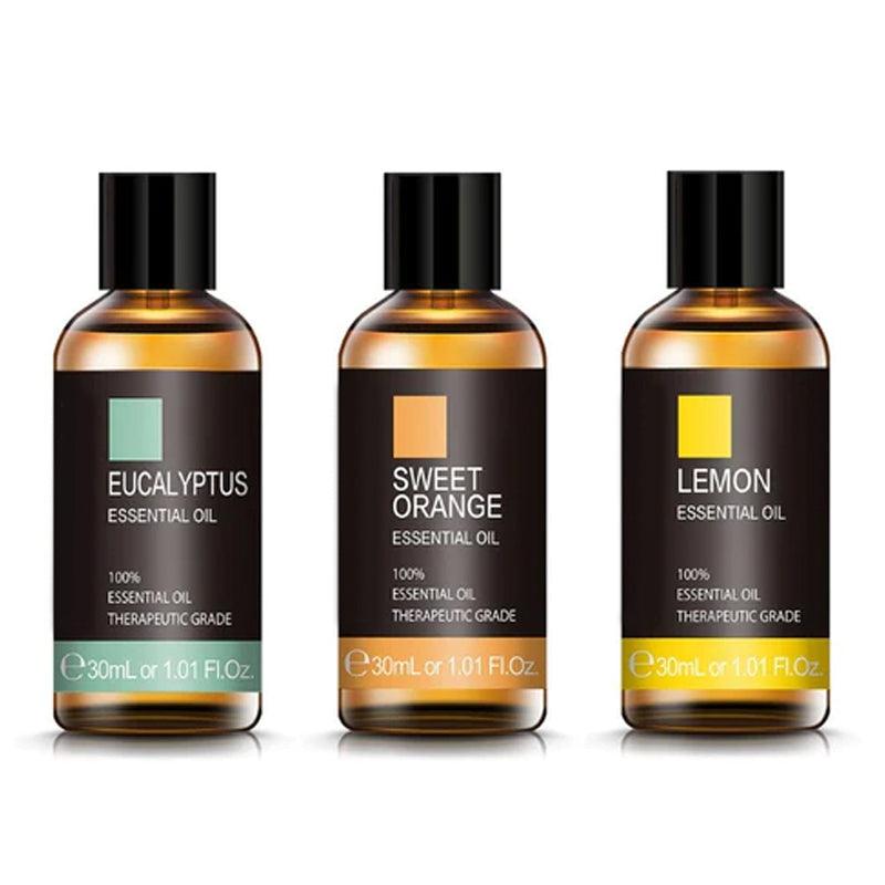 Essential Oils Set Choose 3 Bottles Of 30ml For Diffuser Or Massage-Humiii