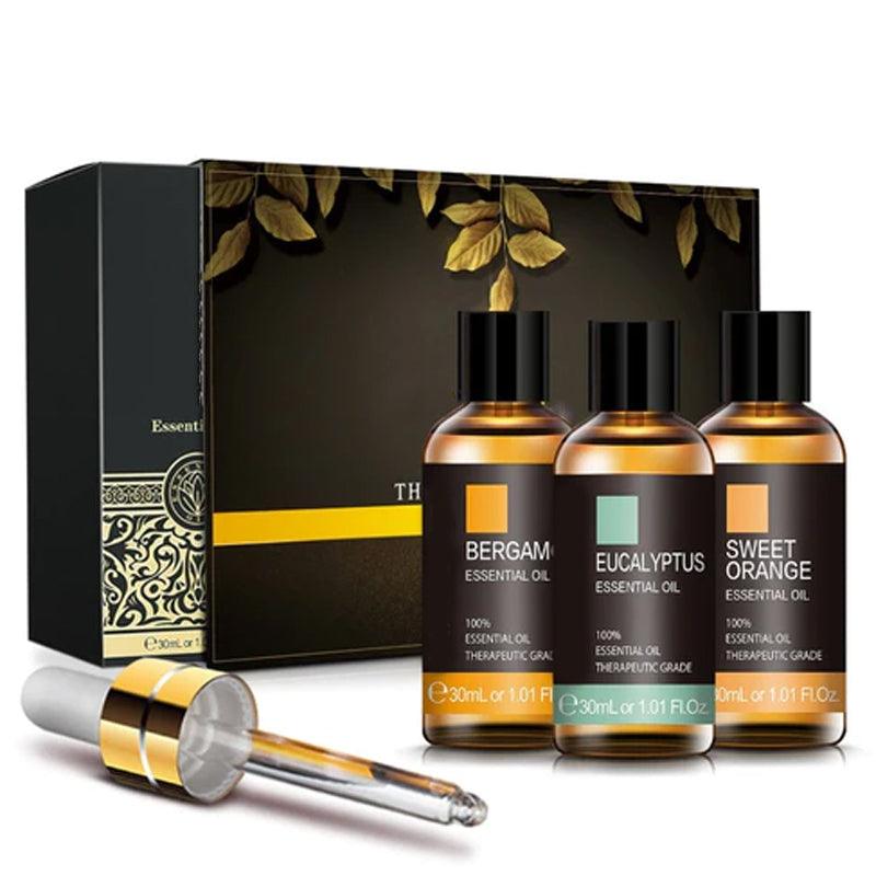 3 Pack Natural Fragrances Essential Oils-Humiii