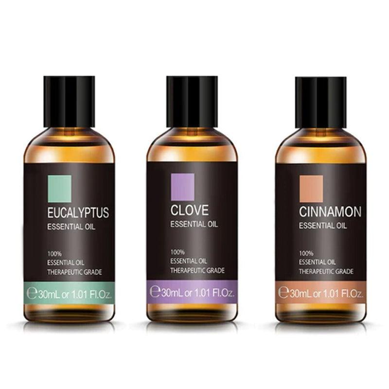 Essential Oils Set Choose 3 Bottles Of 30ml For Diffuser Or Massage-Humiii
