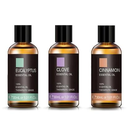 Essential Oils Set Choose 3 Bottles Of 30ml For Diffuser Or Massage-Humiii
