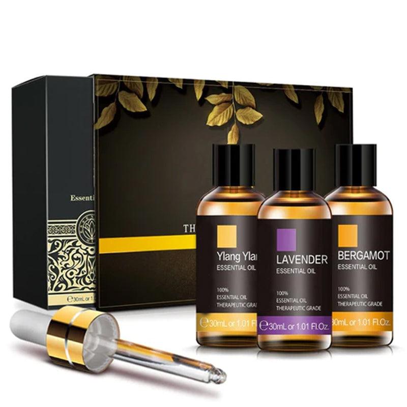 3 Pack Natural Fragrances Essential Oils-Humiii
