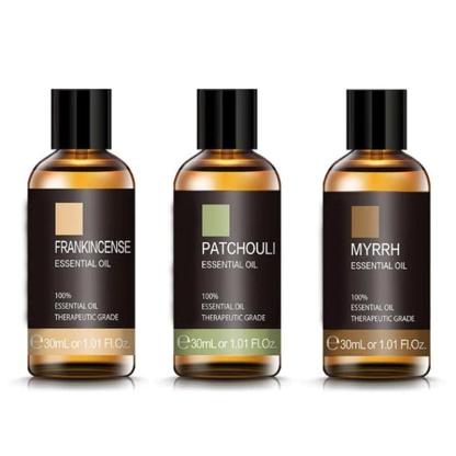Essential Oils Combo Choose 3 Dropper Bottles Of 30ml Each-Humiii