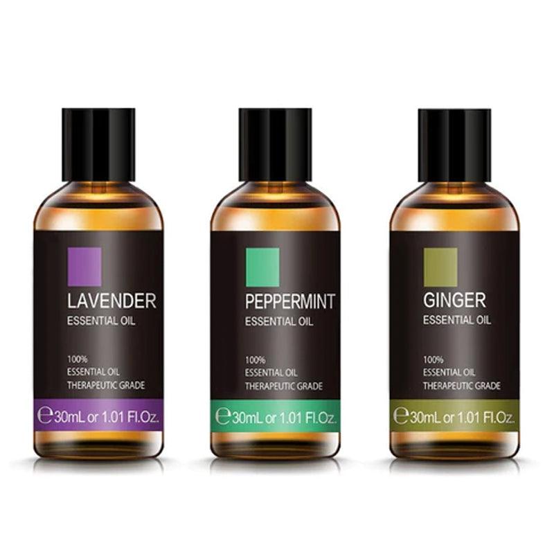 Essential Oils Set Choose 3 Bottles Of 30ml For Diffuser Or Massage-Humiii