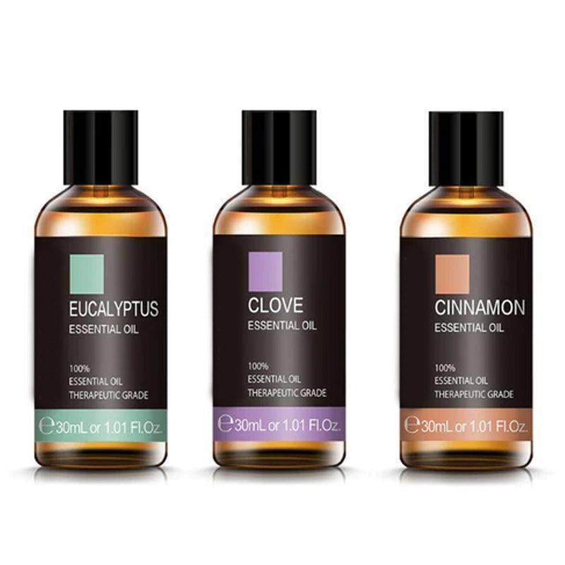 Essential Oils Combo Choose 3 Dropper Bottles Of 30ml Each-Humiii