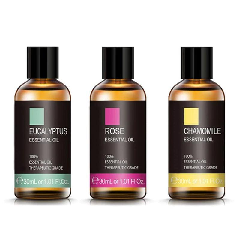 Essential Oils Set Choose 3 Bottles Of 30ml For Diffuser Or Massage-Humiii
