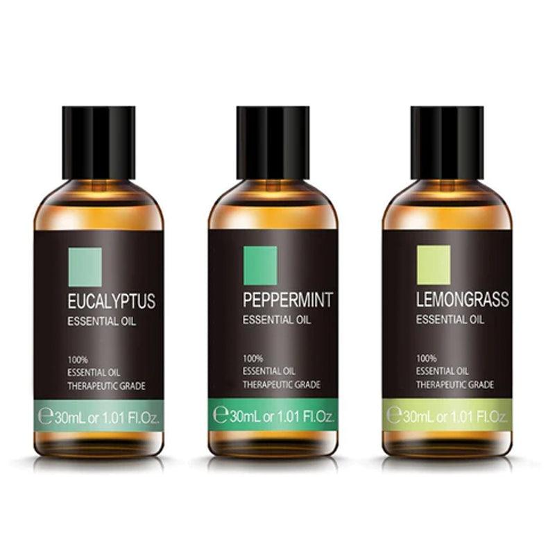Essential Oils Set Choose 3 Bottles Of 30ml For Diffuser Or Massage-Humiii