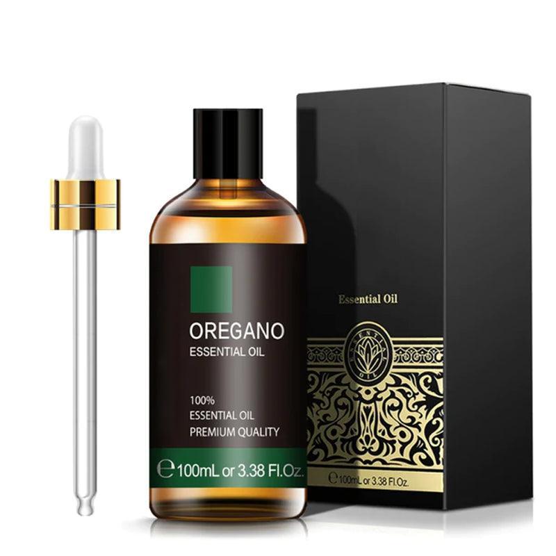 Oregano Essential Oil 100ml Natural Extract With Dropper Bottle-Humiii