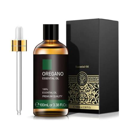 Oregano Essential Oil 100ml Natural Extract With Dropper Bottle-Humiii