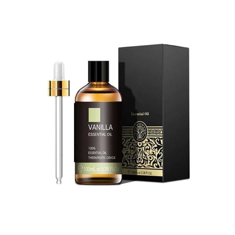 100ml Natural Vanilla Essential Oil Uplifting and Calming Fragrance-Humiii