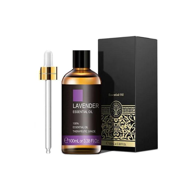 100ml Natural Lavender Essential Oil For Calm Focus And Aromatherapy-Humiii
