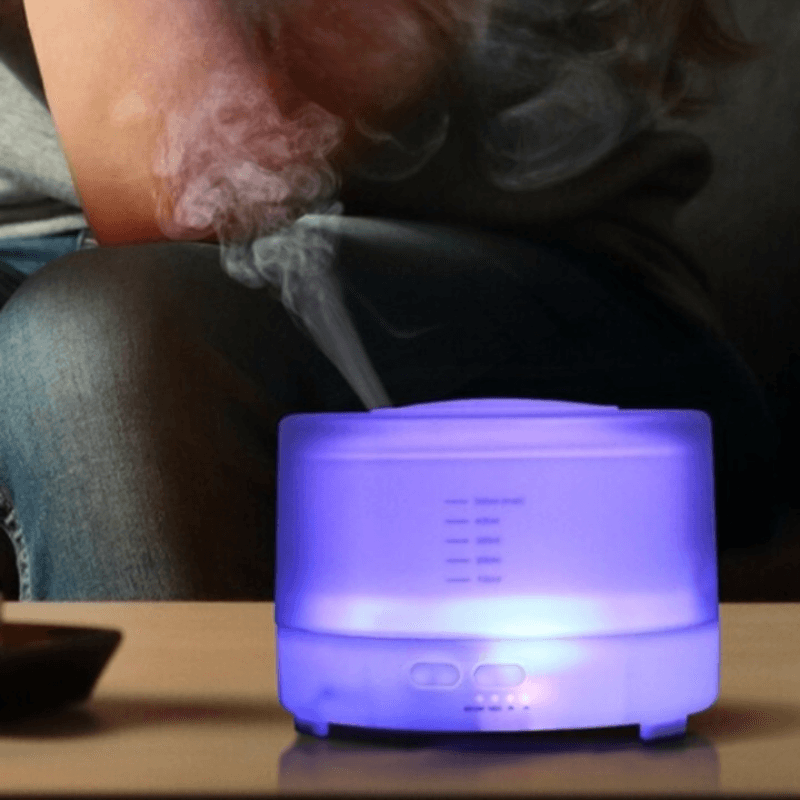 Aroma Diffuser Bluetooth Speaker With Essential Oils-Humiii