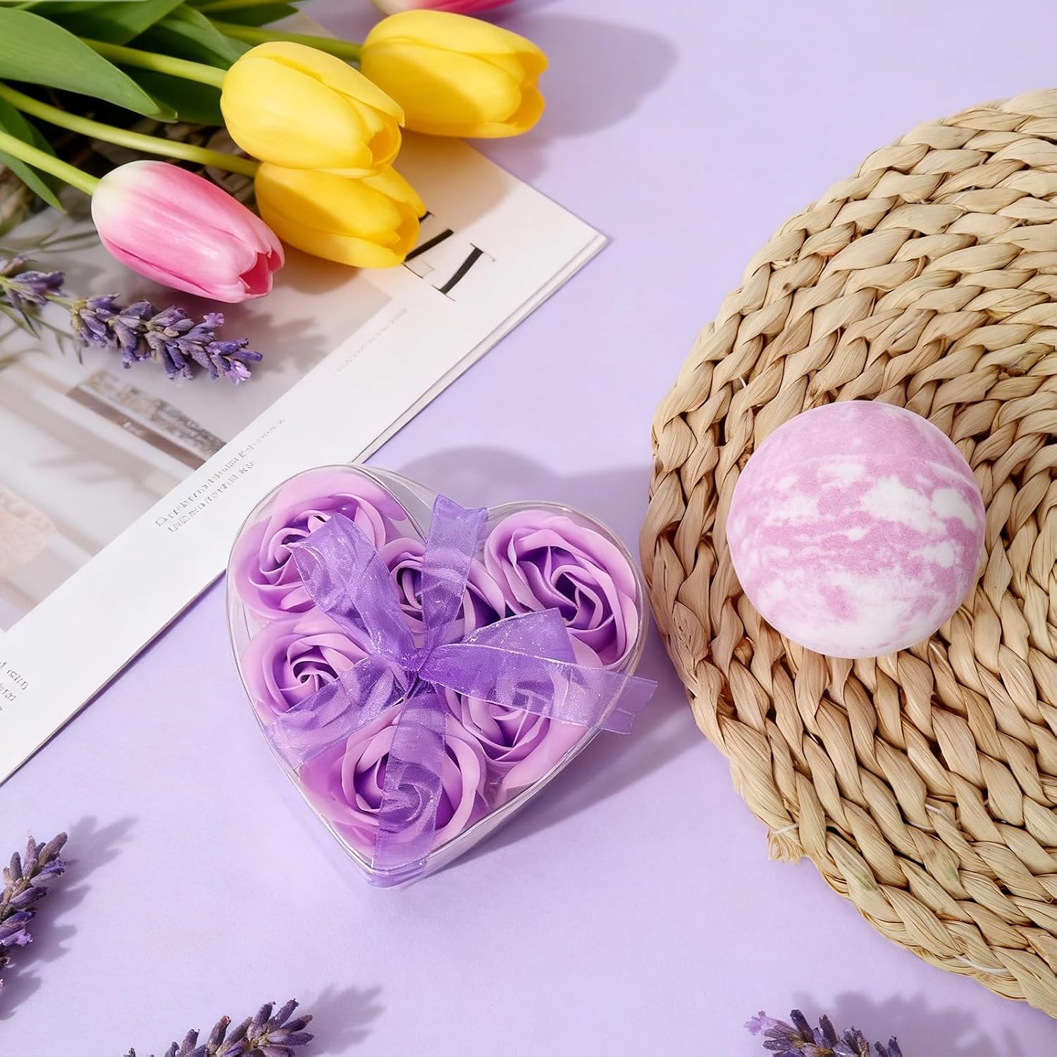 Self Care Spa Gift Basket with Cozy Blanket