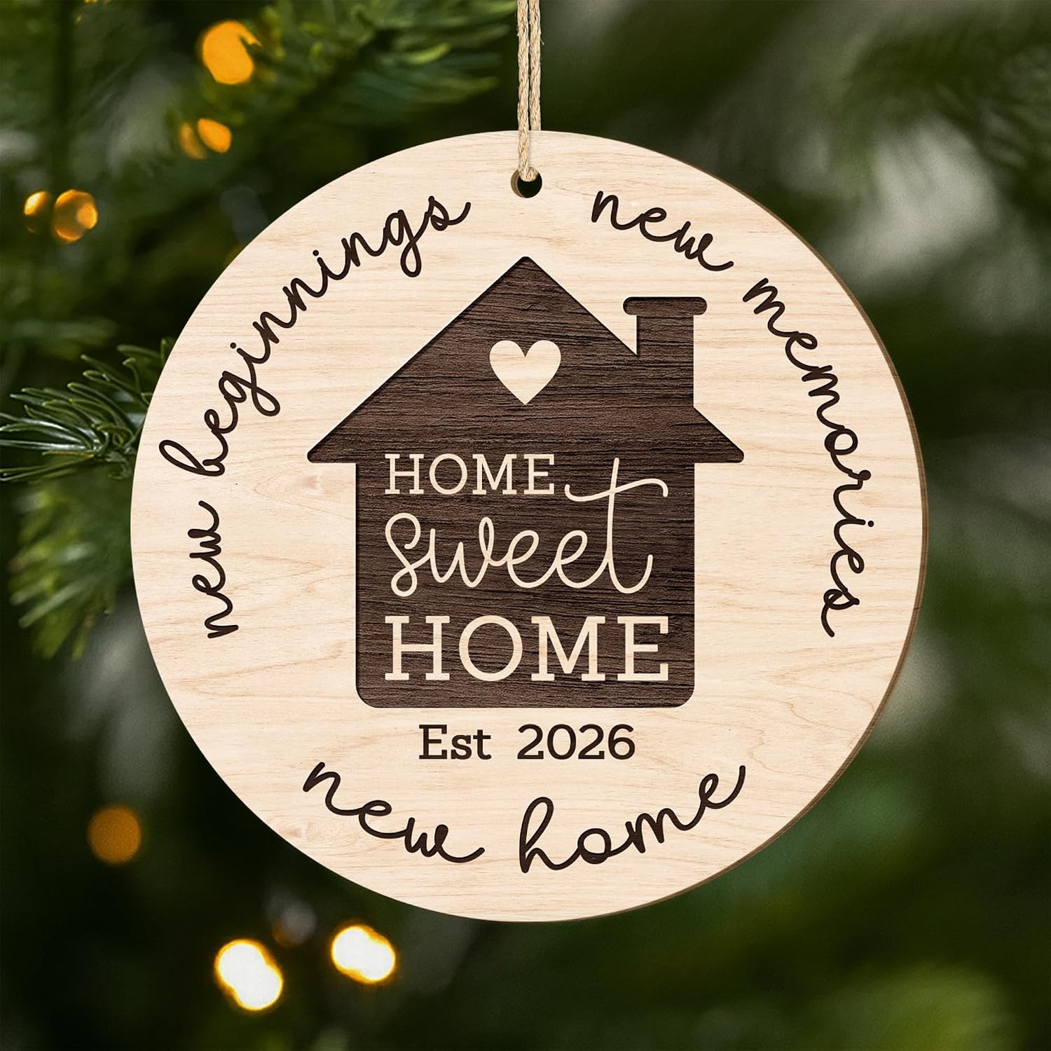 2026 Housewarming Christmas Ornament Gift