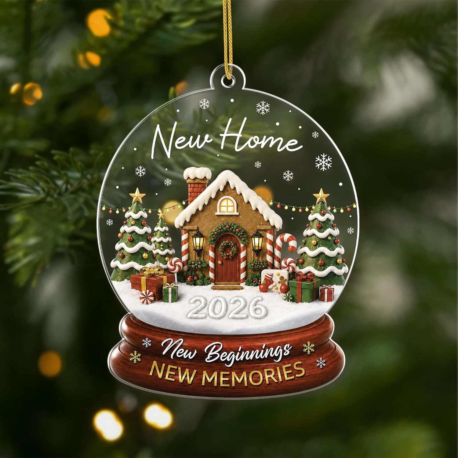 2026 Housewarming Christmas Ornament Gift