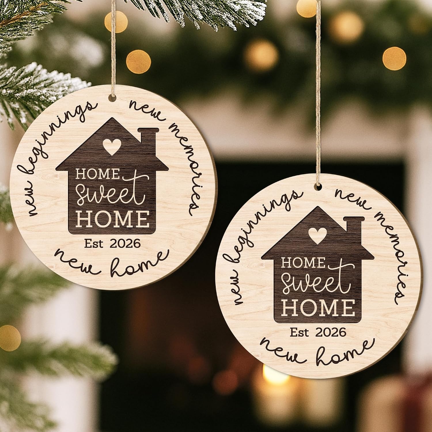 2026 Housewarming Christmas Ornament Gift