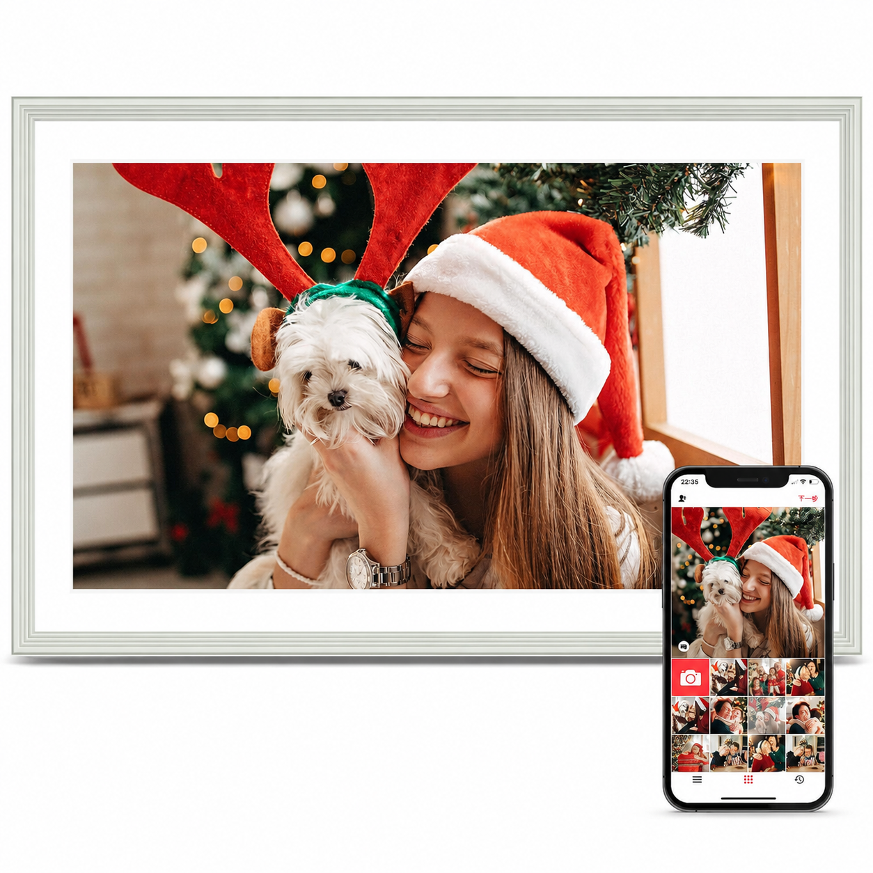 WiFi Digital Photo Frame With Display For Men And Women