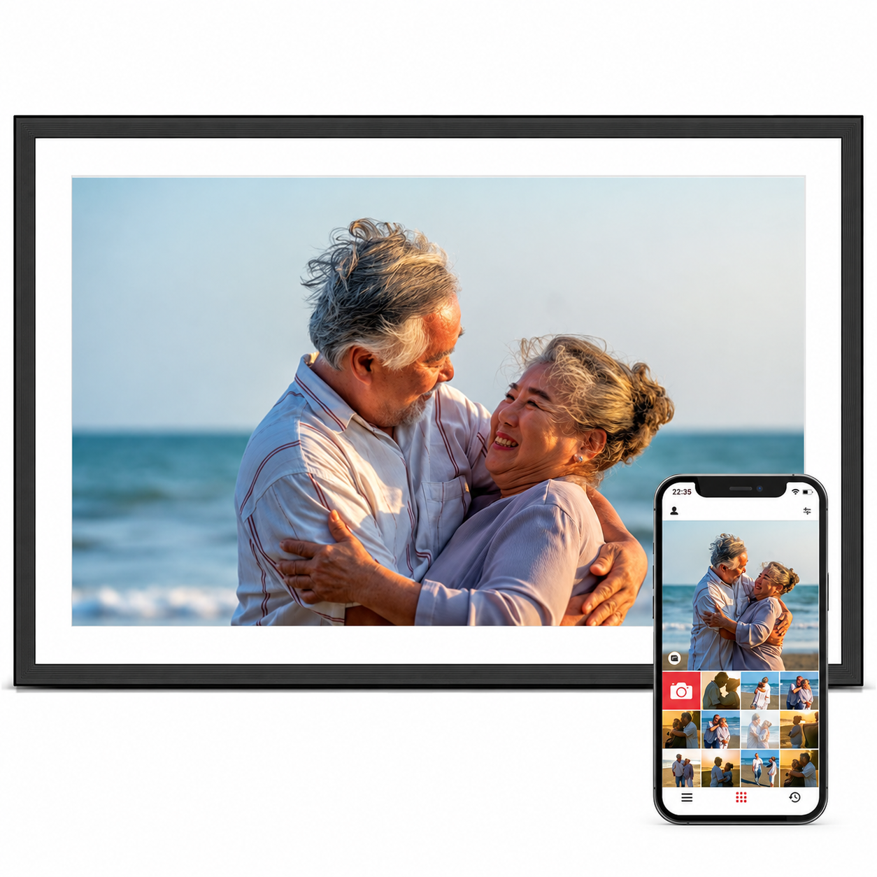 WiFi Digital Photo Frame With Display For Men And Women