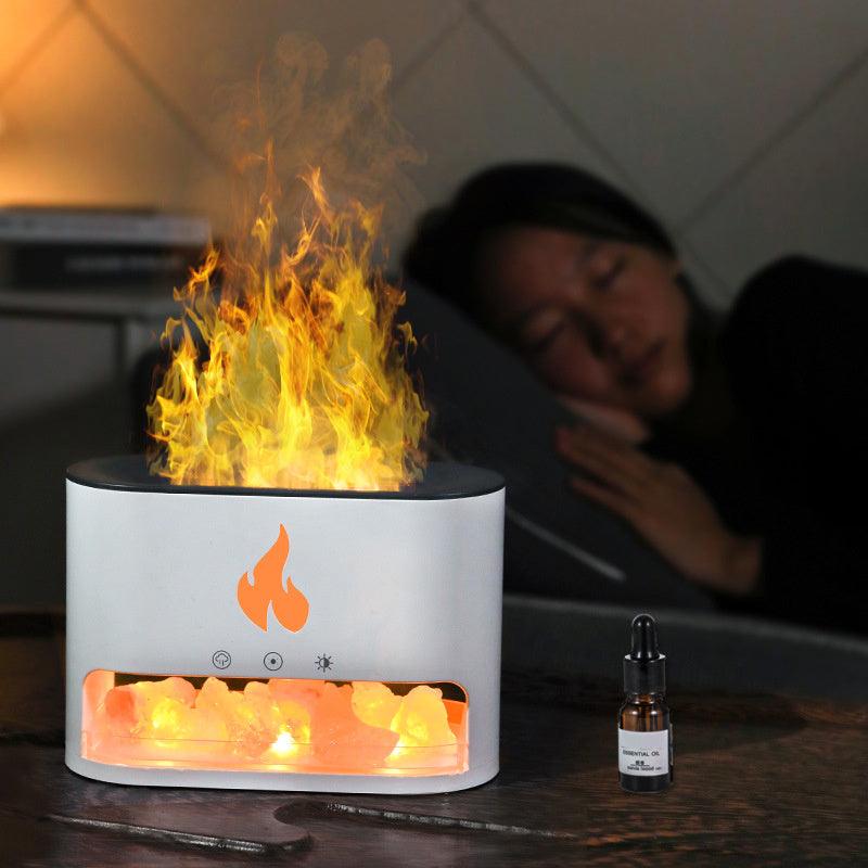 TranquilGlow Flame Effect Diffuser-Humiii