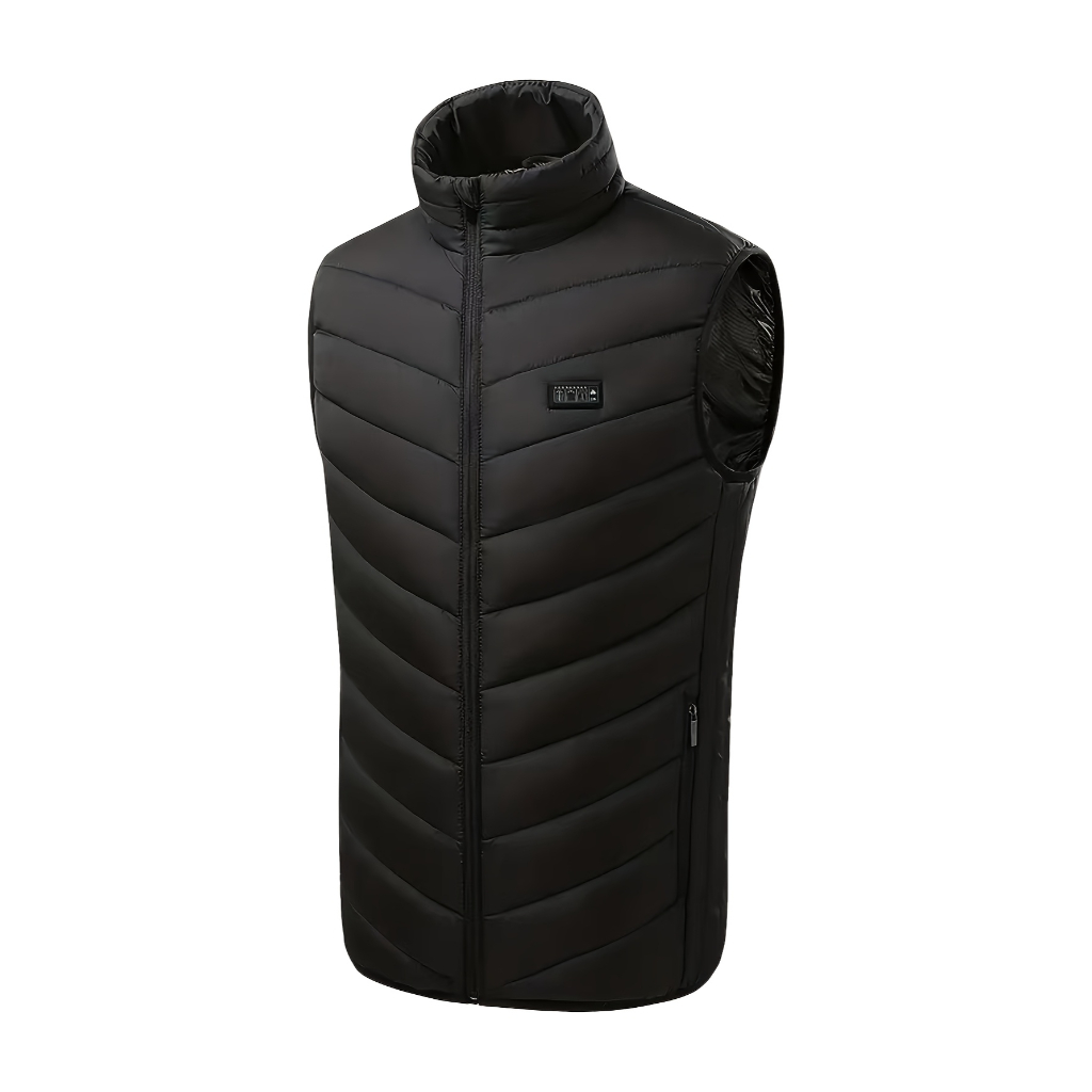 USB Heating Winter Vest With 21 Zones And 4 Switch Controls