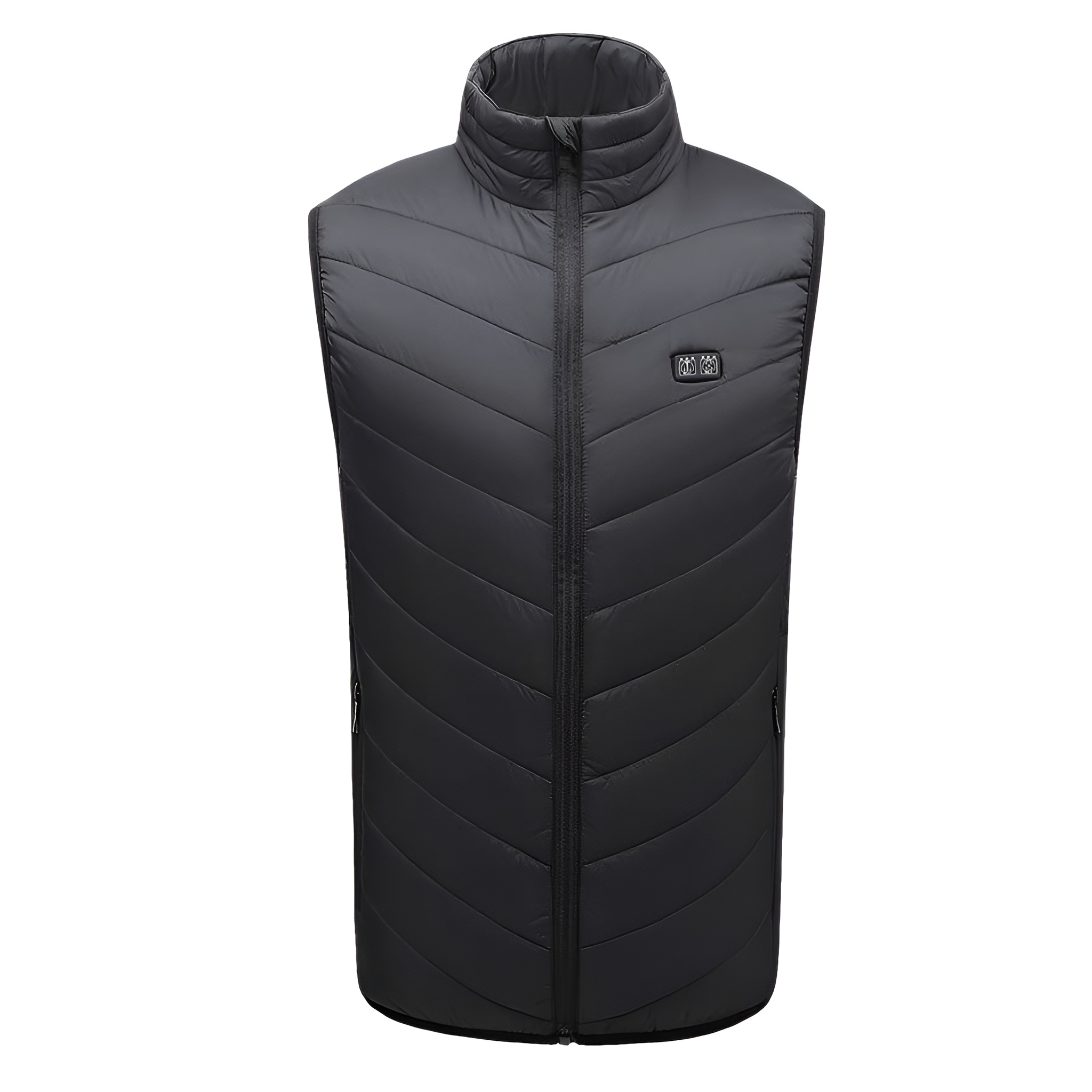 Adjustable Heated Vest With Fifteen Smart Heating Zones