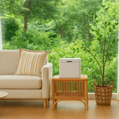 Ultrasonic Stainless Steel Easy Clean Cool Mist Humidifier-Humiii