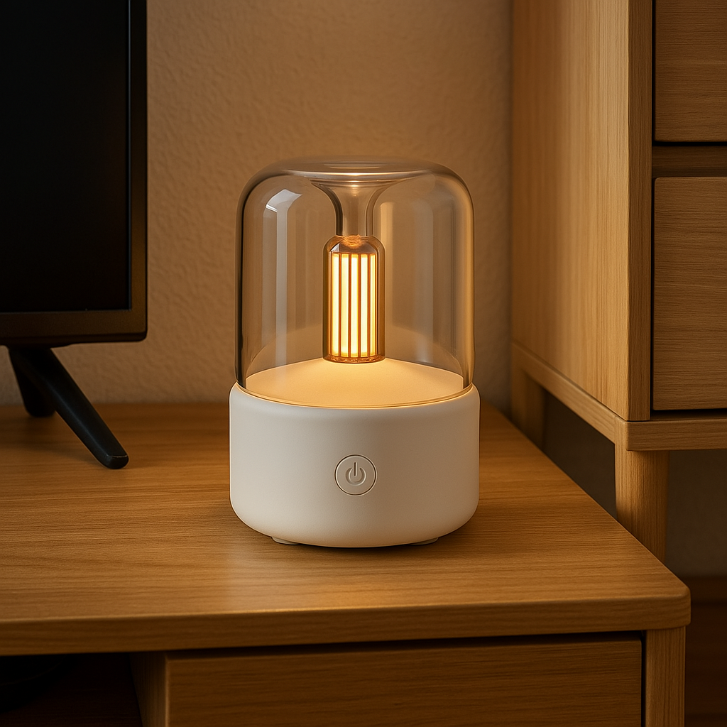 USB Designed Aroma Diffuser Humidifier With LED Mist-Humiii