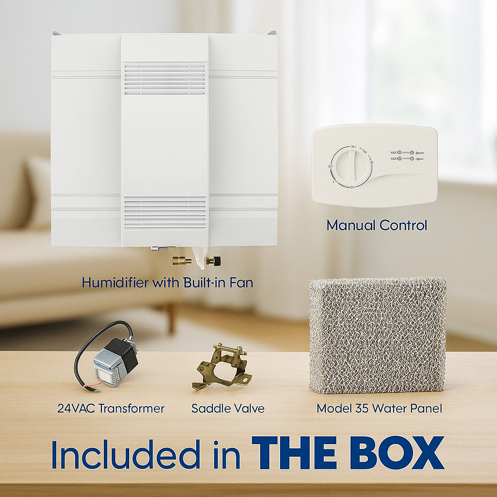 Fan Powered Manual Humidifier-Humiii