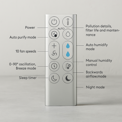 Cool Air Humidifier And Purifier-Humiii