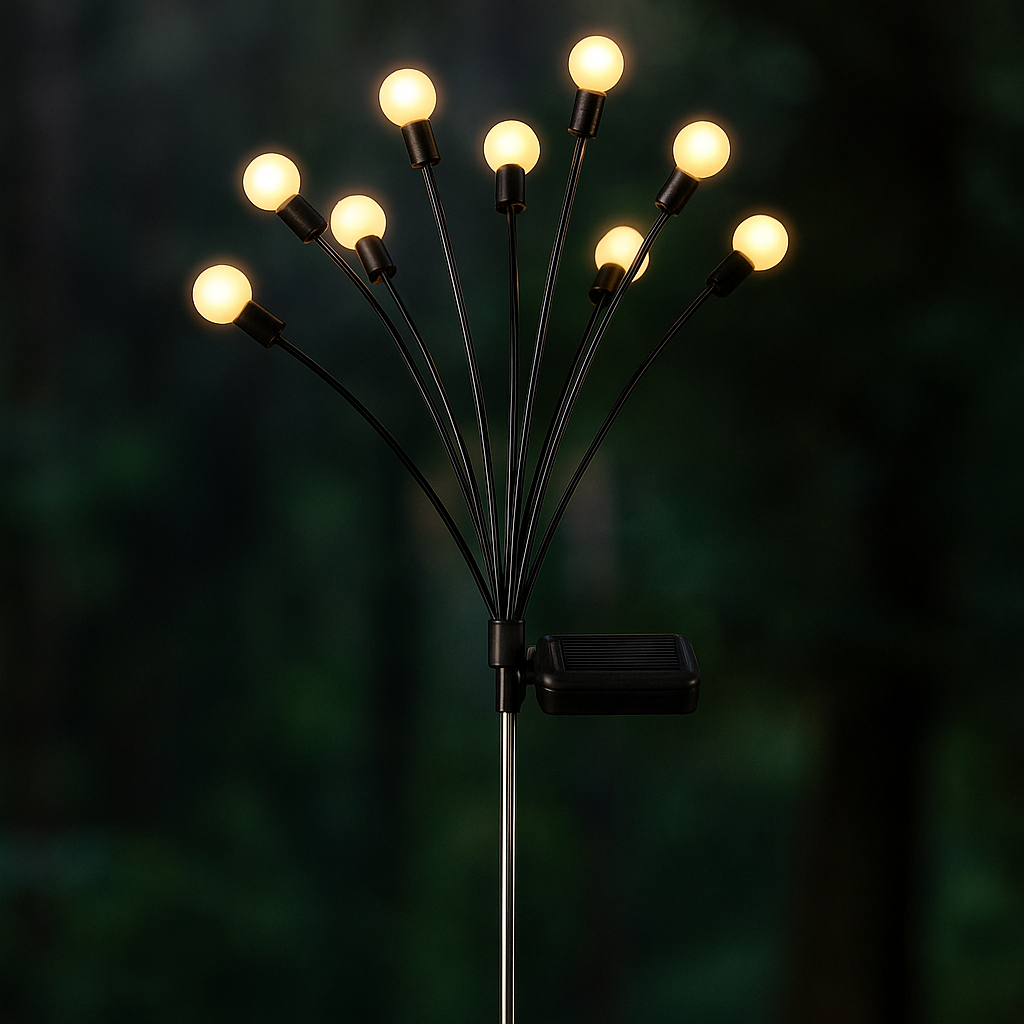 Decorative Firefly Inspired Solar Lights For Outdoor Spaces-Humiii