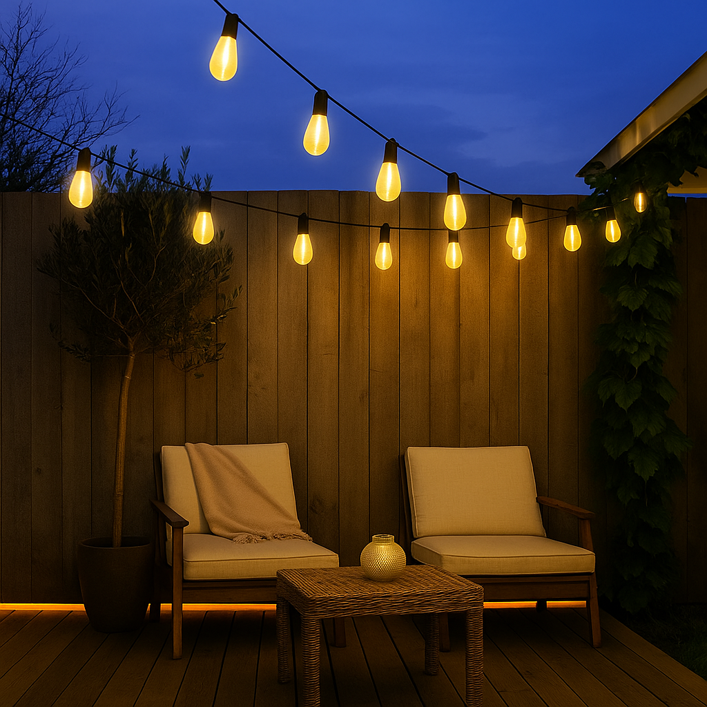 Decorative Outdoor LED Lights On String Wire-Humiii
