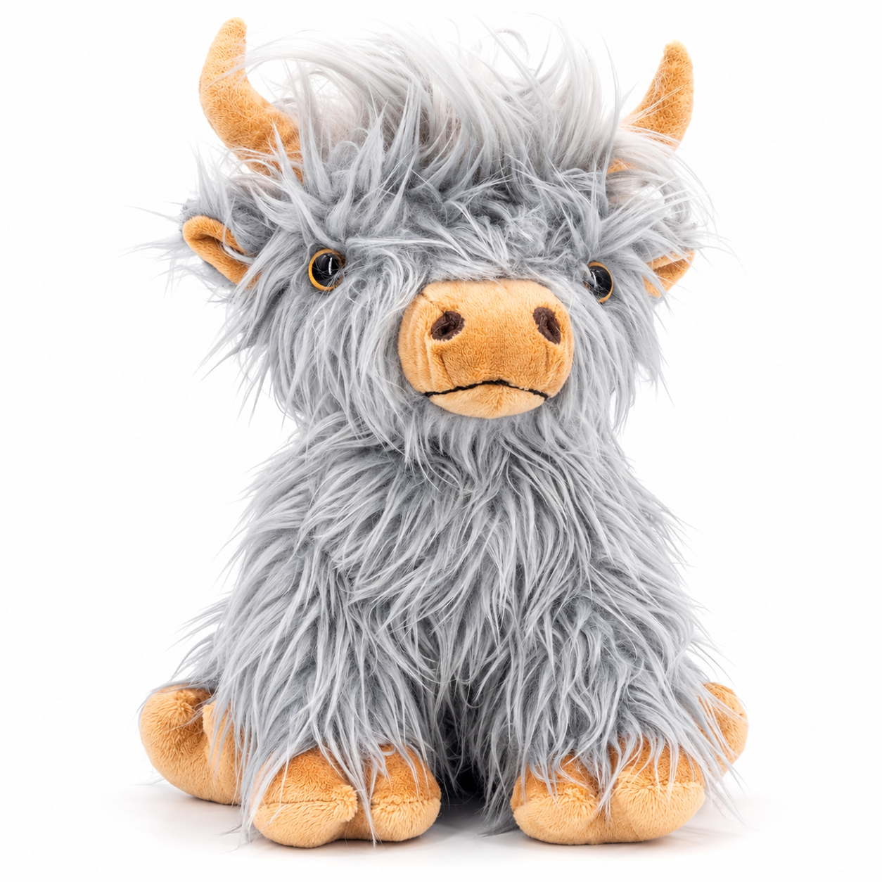 Microwavable Highland Weighted Plush with Heating Pad