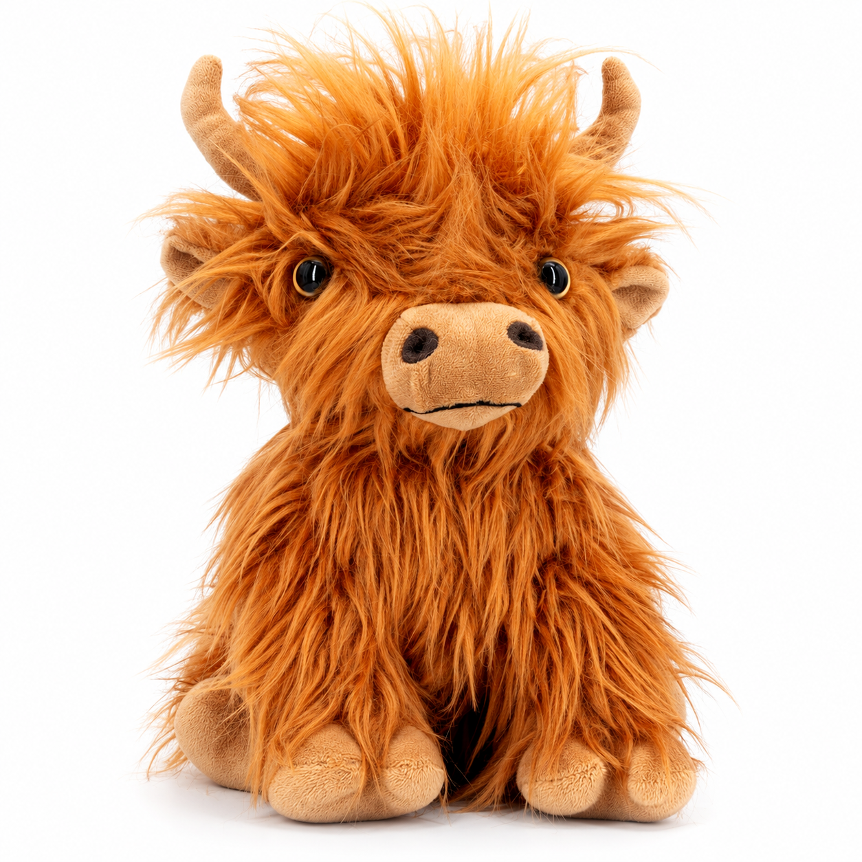 Microwavable Highland Weighted Plush with Heating Pad