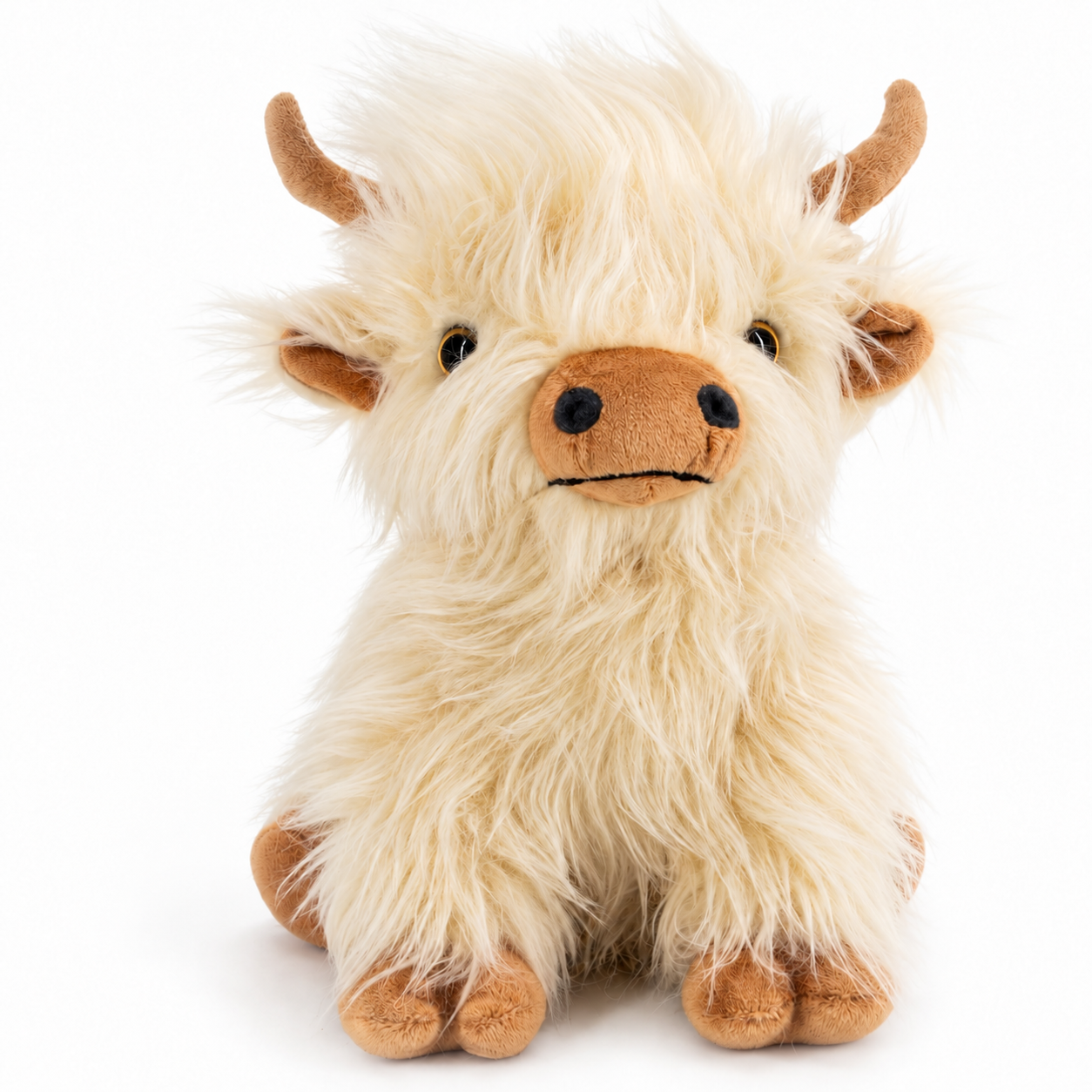 Microwavable Highland Weighted Plush with Heating Pad