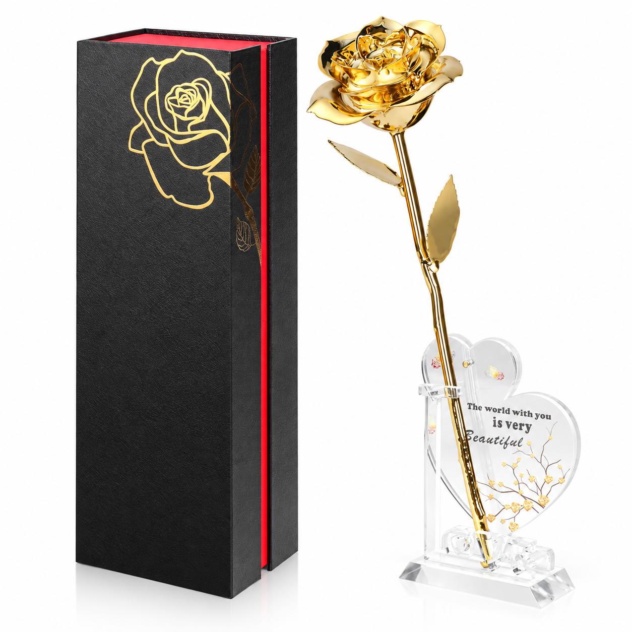 Dipped Rose Keepsake Gift for Special Occasions
