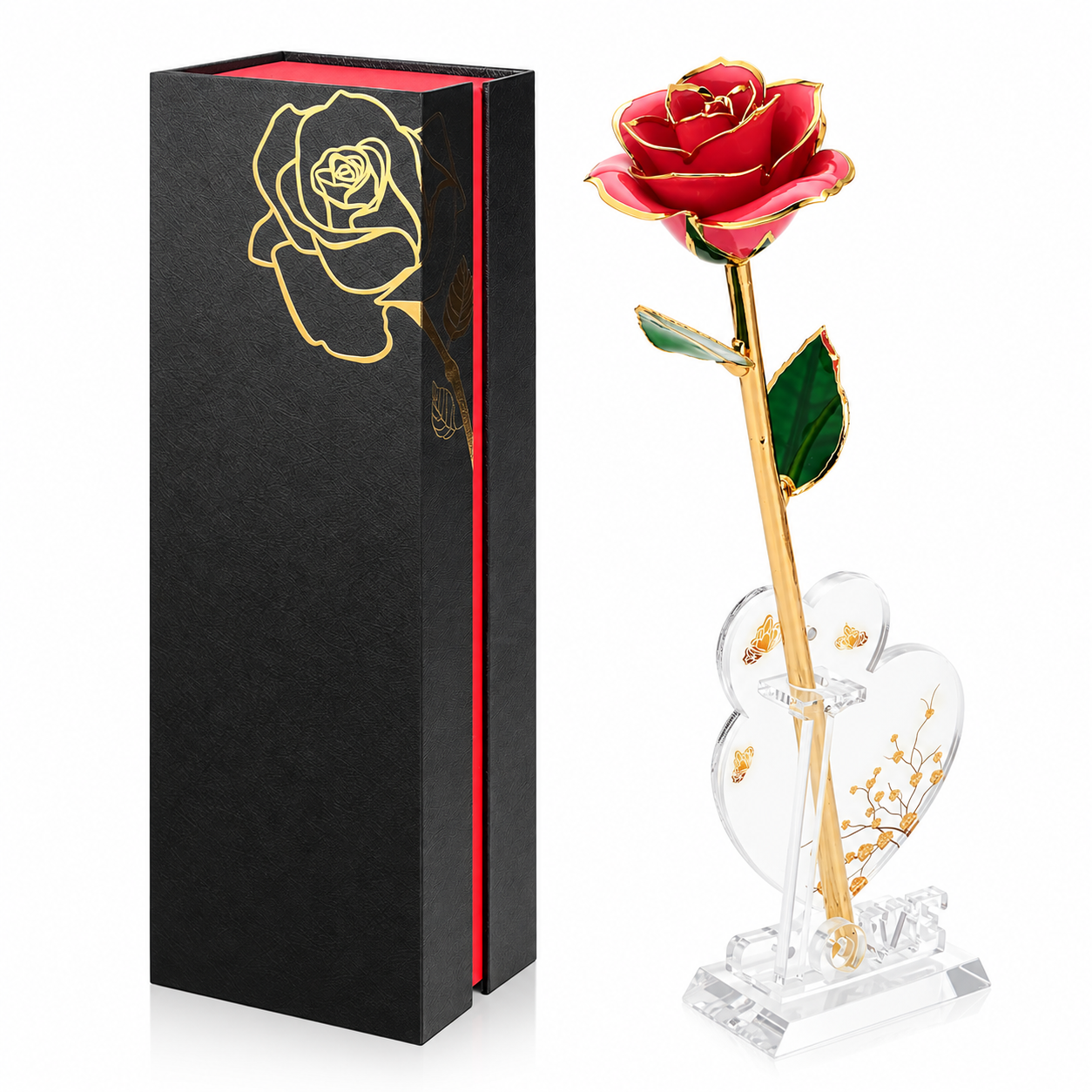 Dipped Rose Keepsake Gift for Special Occasions
