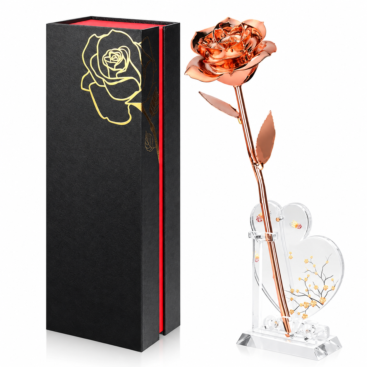 Dipped Rose Keepsake Gift for Special Occasions
