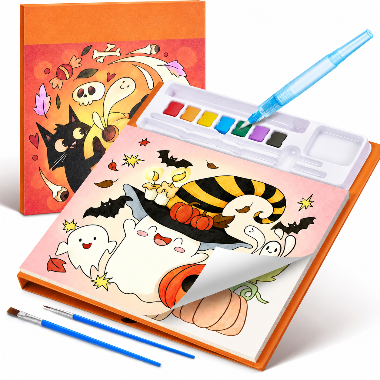 Paint With Water Coloring Book Set For Kids