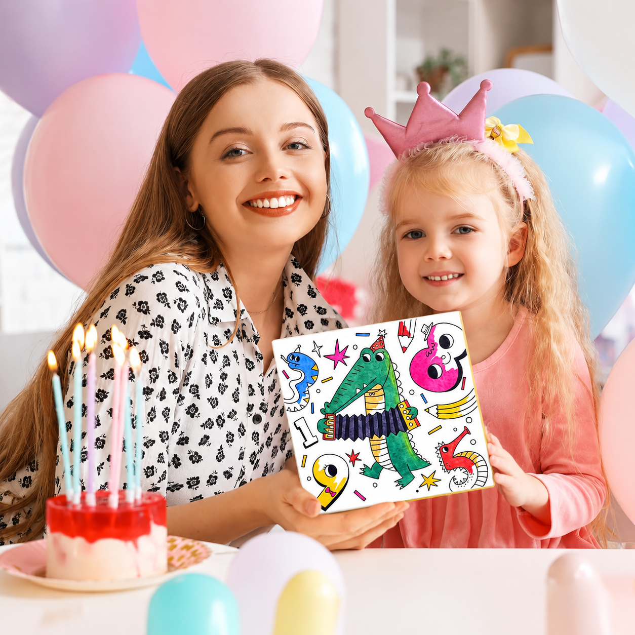 Paint With Water Coloring Book Set For Kids