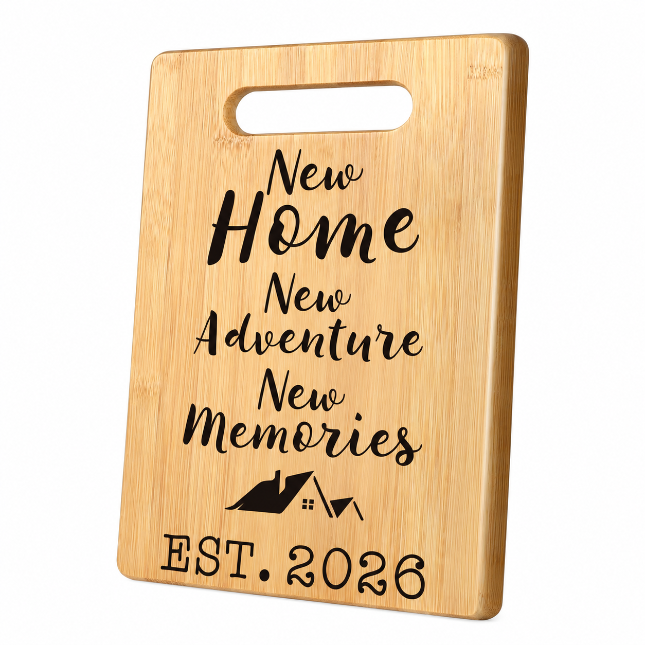 Housewarming Cutting Board Gift for New Home and Apartment
