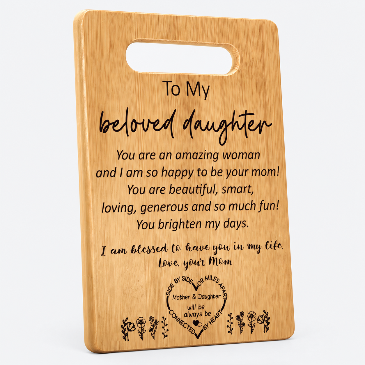 Housewarming Cutting Board Gift for New Home and Apartment