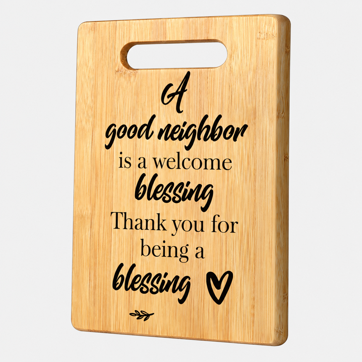 Housewarming Cutting Board Gift for New Home and Apartment