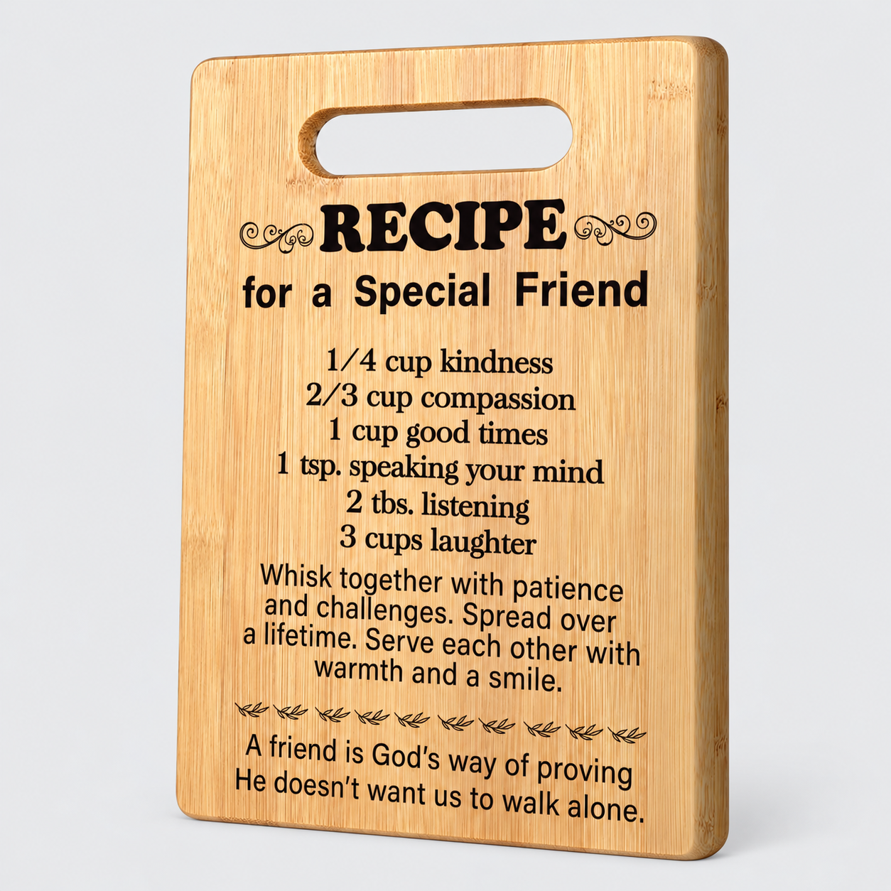 Housewarming Cutting Board Gift for New Home and Apartment