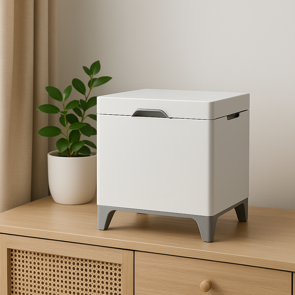 Ultrasonic Stainless Steel Easy Clean Cool Mist Humidifier-Humiii