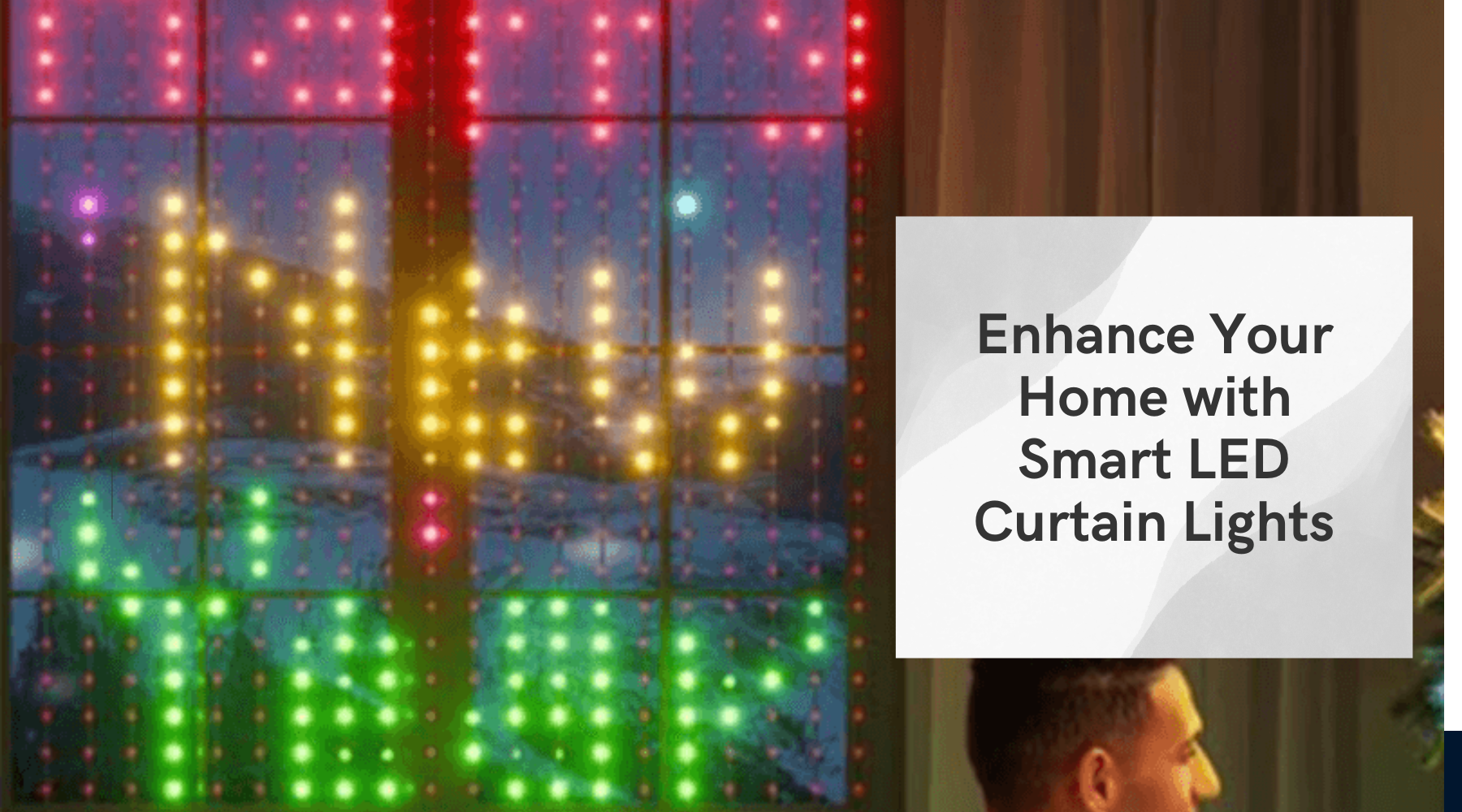 Enhance Your Home with Smart LED Curtain Lights-Humiii