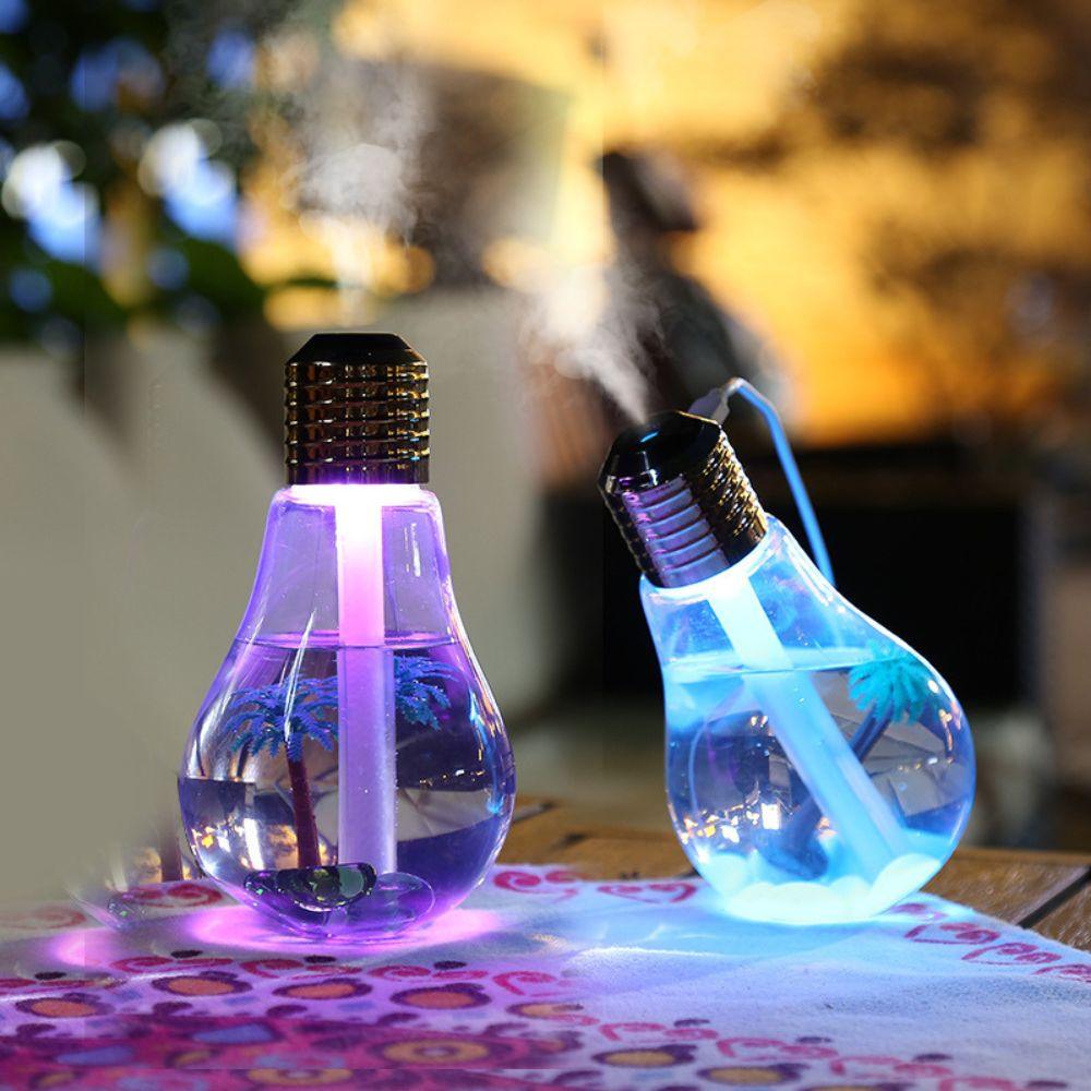 Color Changing Bulb Air Humidifier To Enhance The Space-Humiii