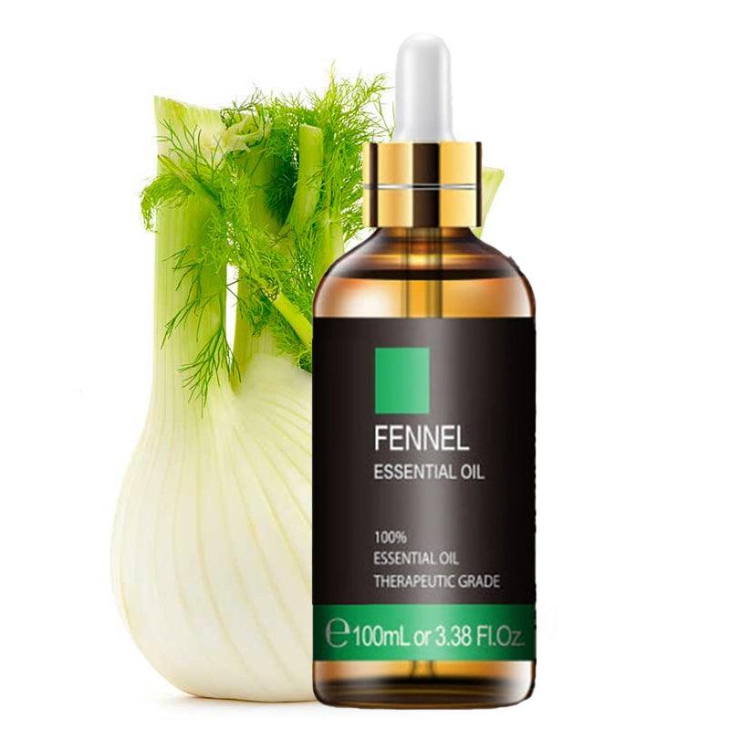 100ml Natural Fennel Essential Oil Relieve Rejuvenate and Purify-Humiii