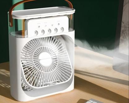 Frost Air Ice Fan For Instant Portable Cooling Sleep Fan-Humiii