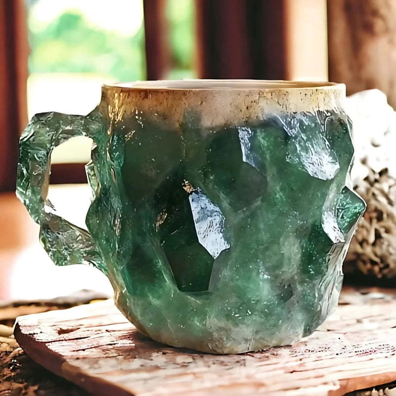 Mineral Crystal Coffee Mug-Book Shelf Game