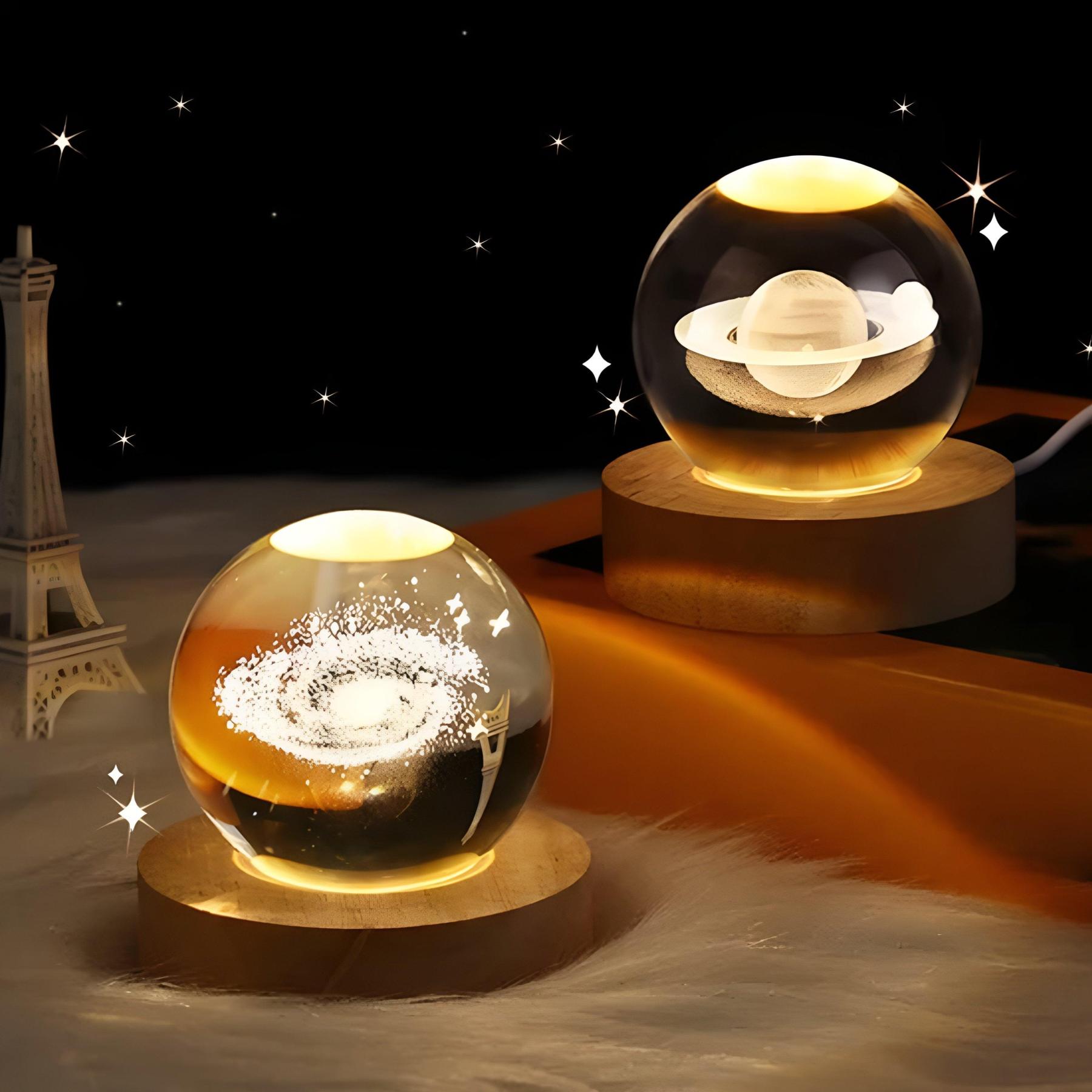 Glowing 3D Crystal Lamp-Humiii