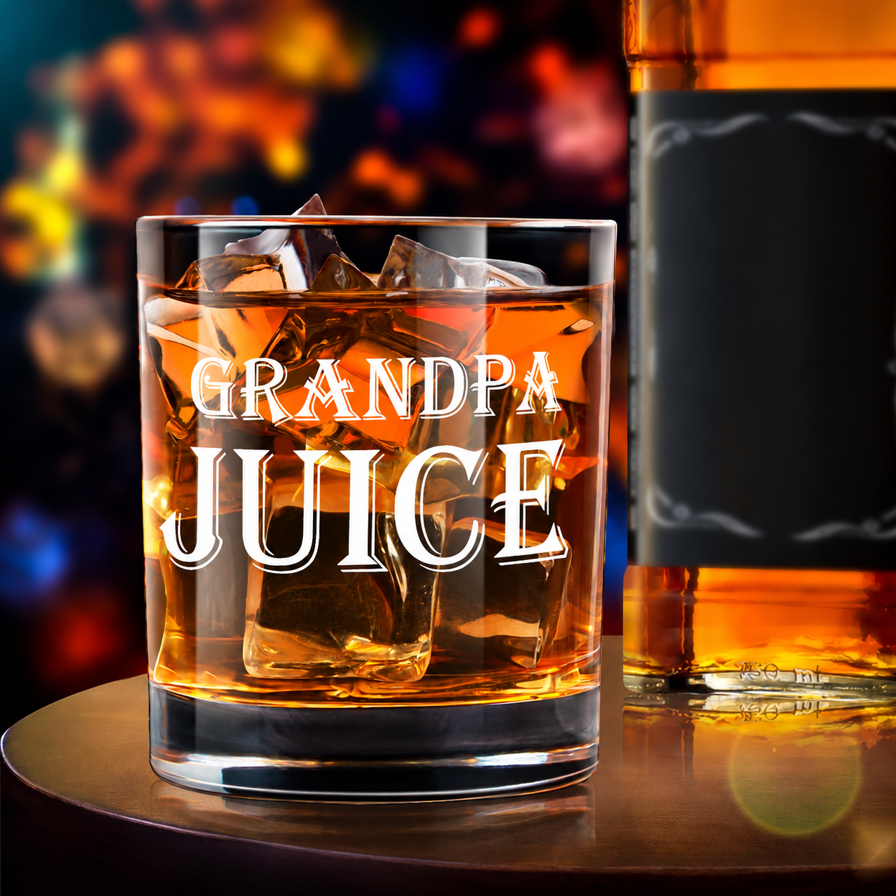 12Oz Whiskey Glass Gift With Wooden Box